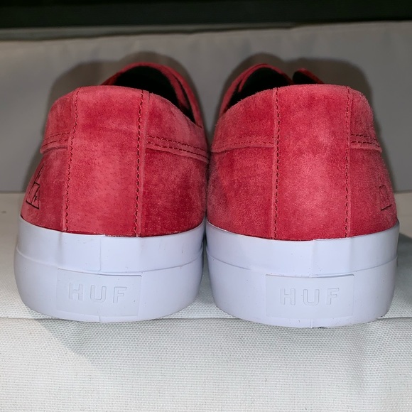 Huf Slip On Red Suede ***Dylan Rieder Edition*** - Picture 4 of 7
